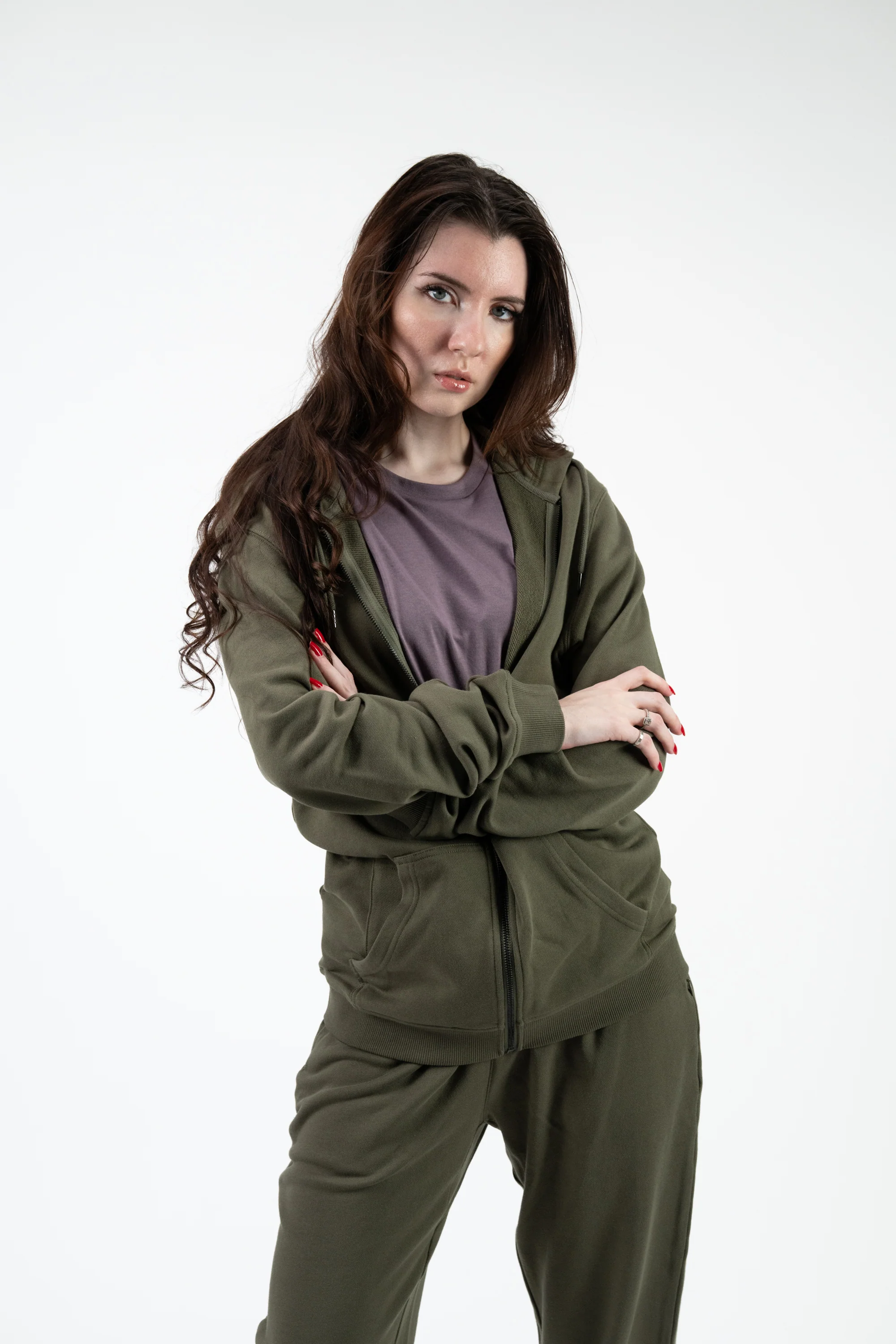 Blank Zip-Up Hoodie - Image 12
