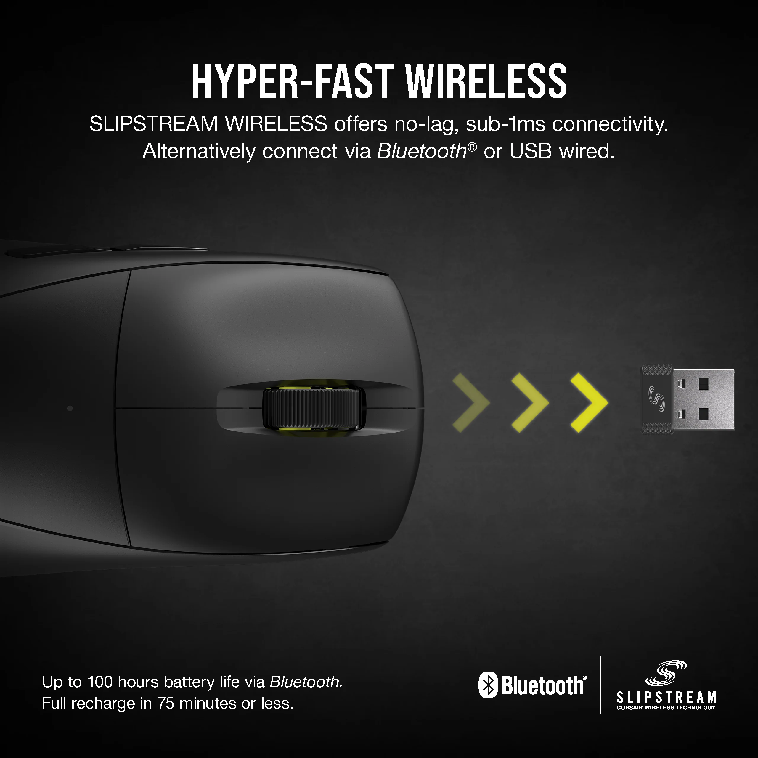 Corsair M75 AIR Ultra-Lightweight Wireless Gaming Mouse - Image 11