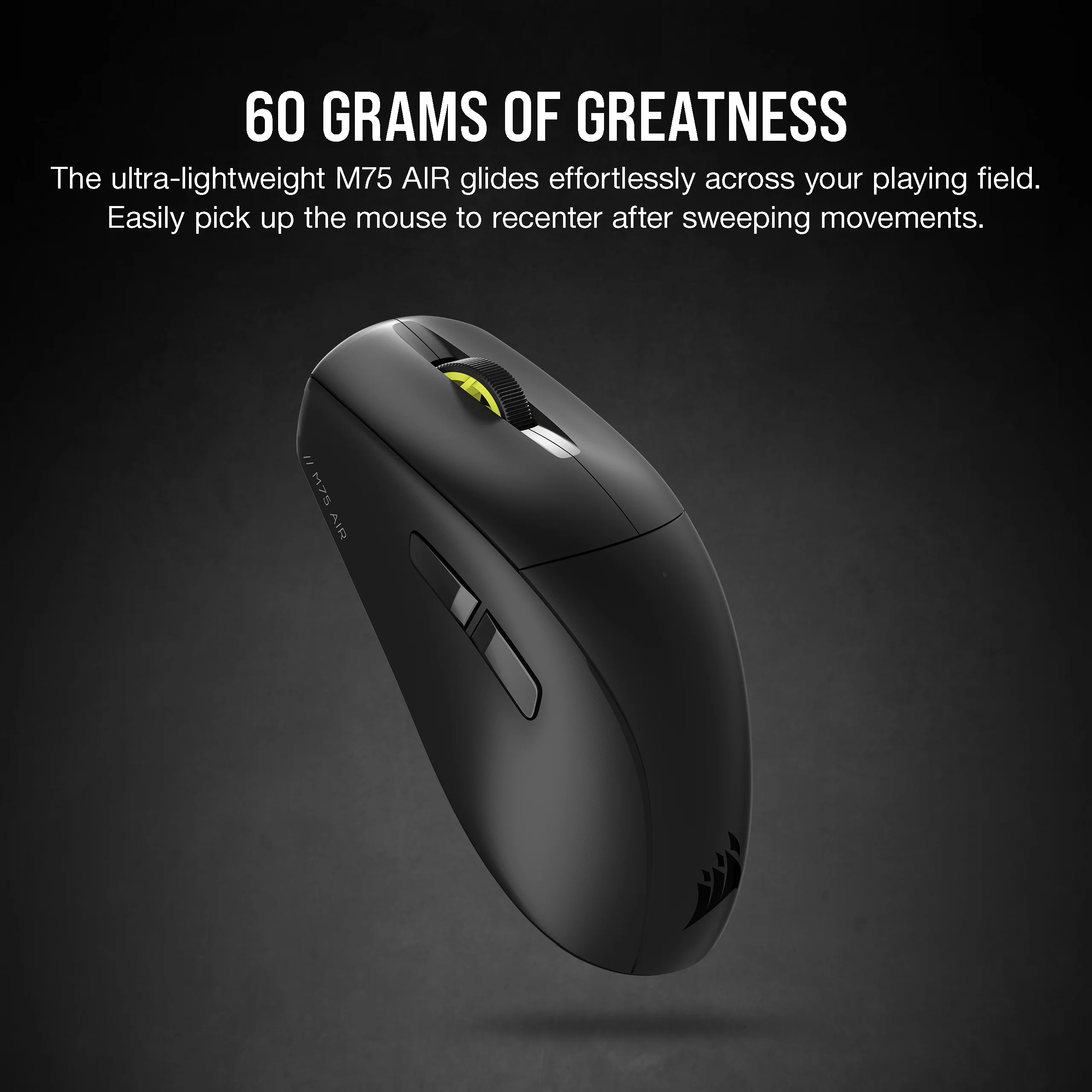 Corsair M75 AIR Ultra-Lightweight Wireless Gaming Mouse - Image 13
