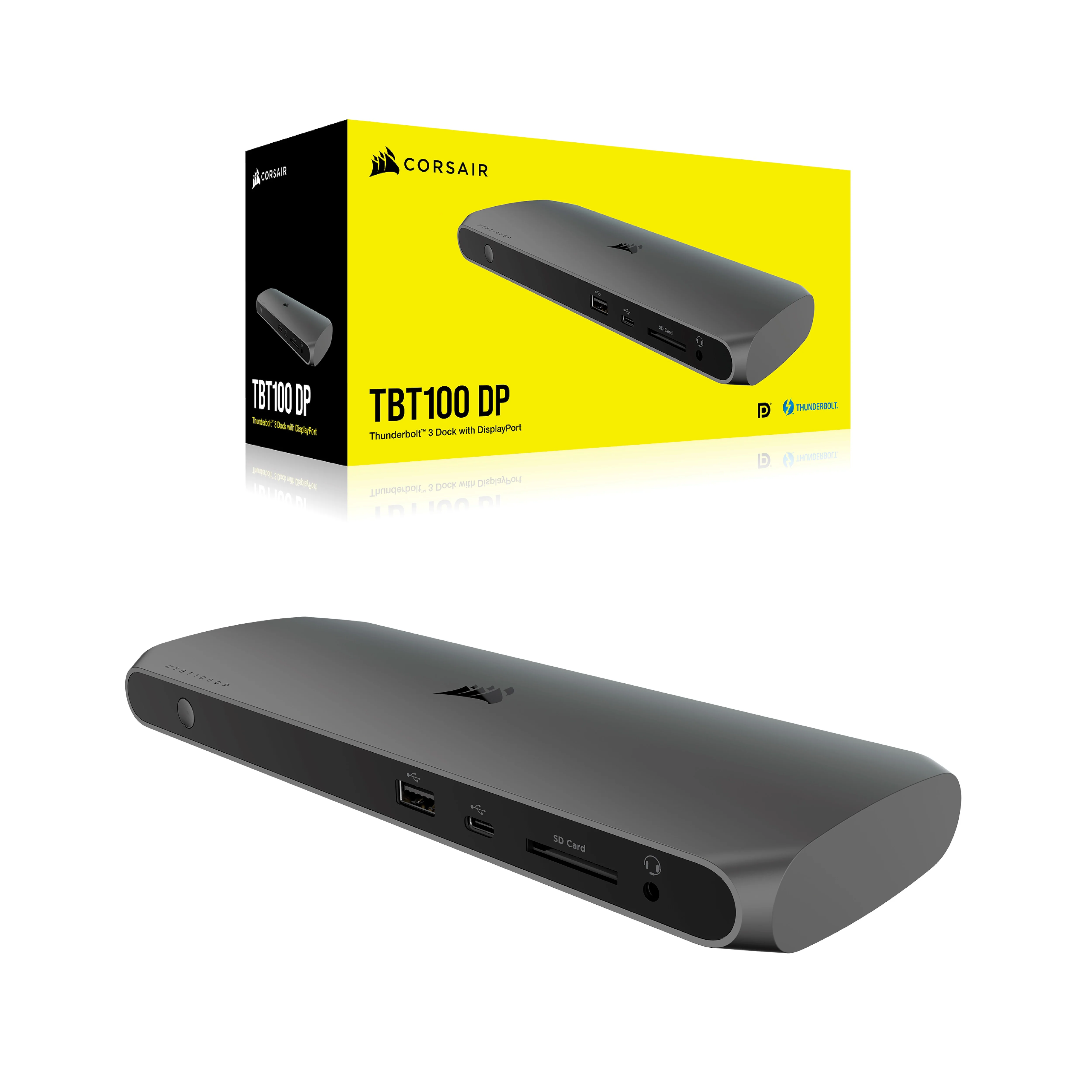 Corsair TBT100 DP Thunderbolt 3 Dock with DisplayPort - Image 6