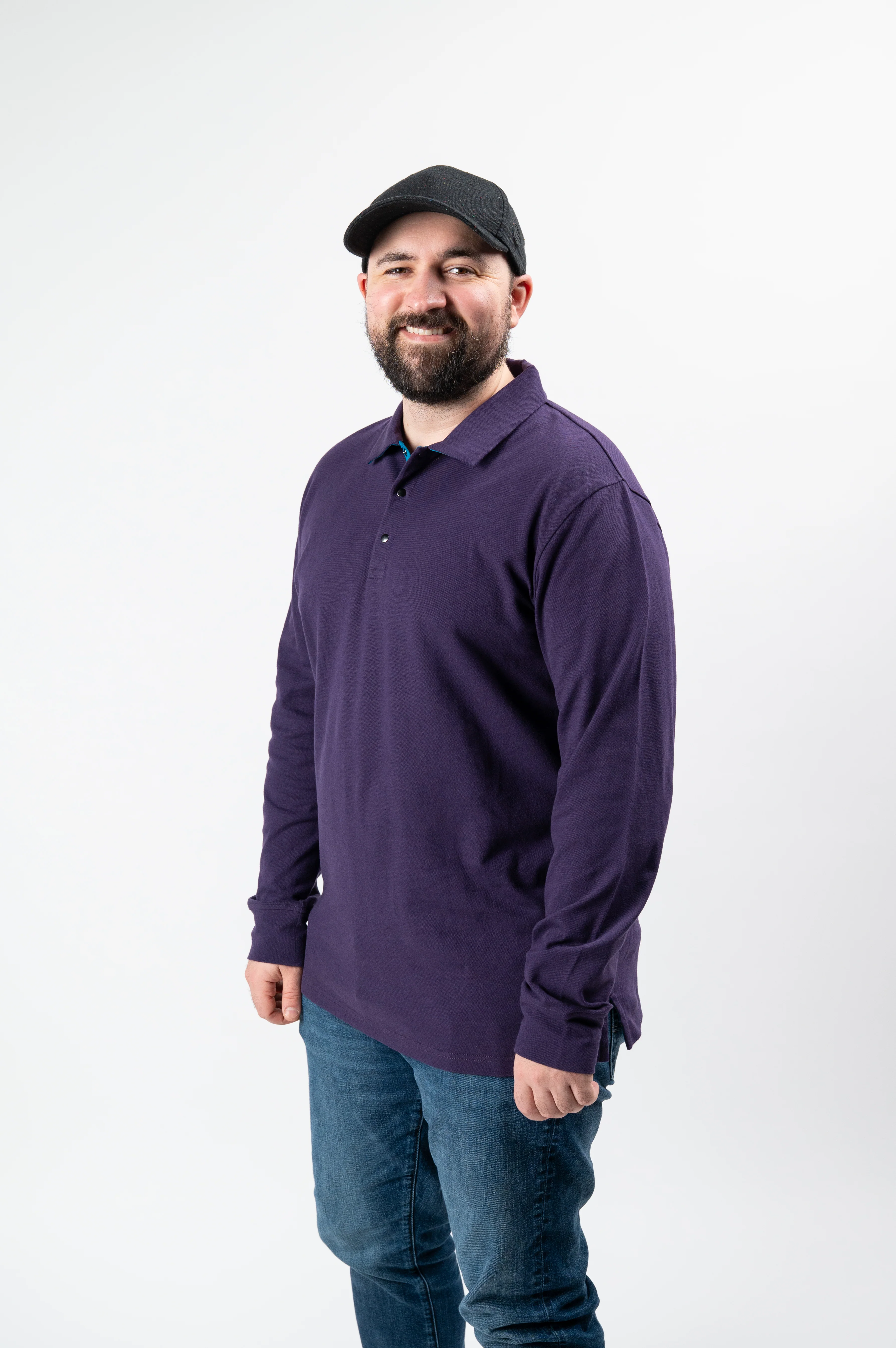 Long Sleeve Polo Shirt - Image 16