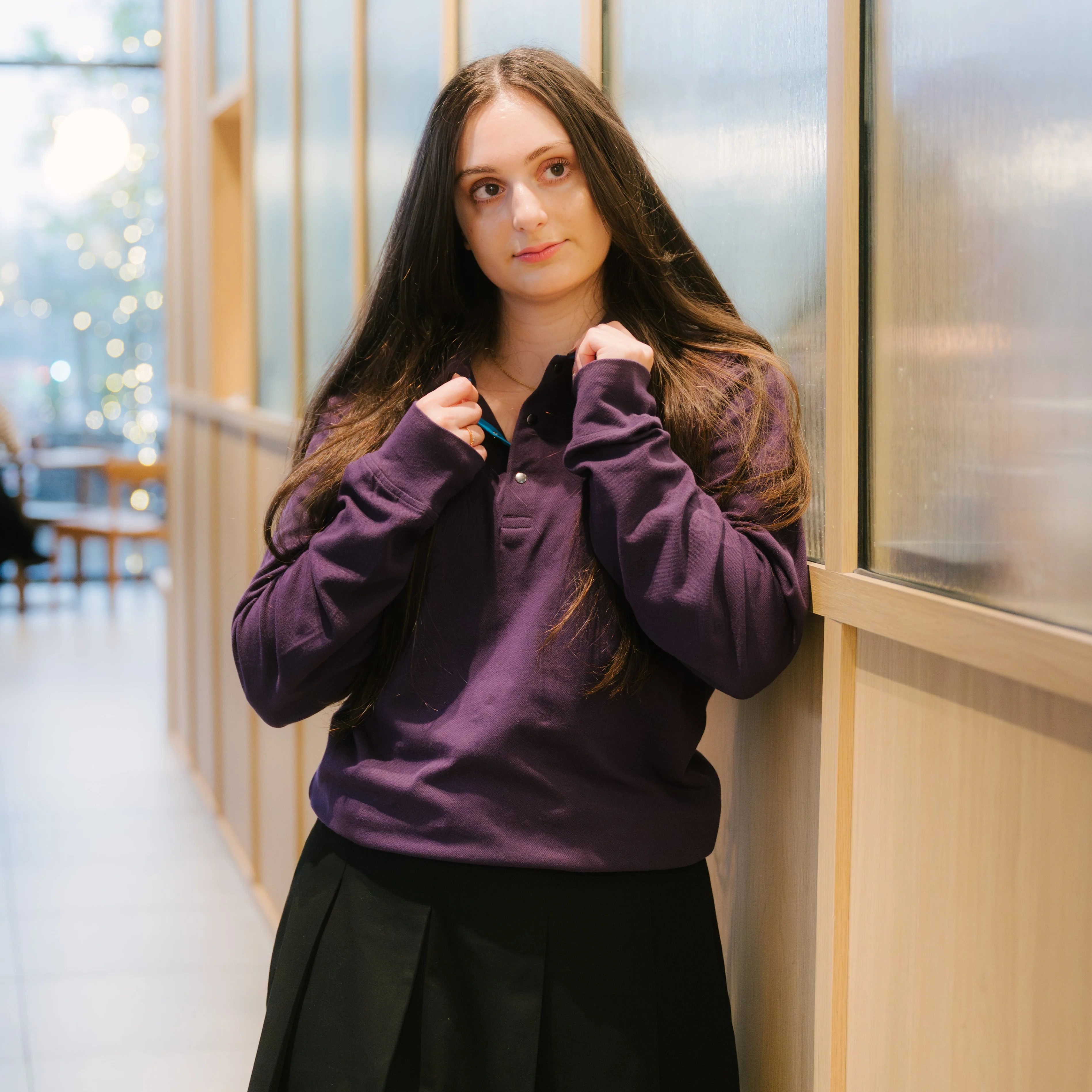 Long Sleeve Polo Shirt - Image 18