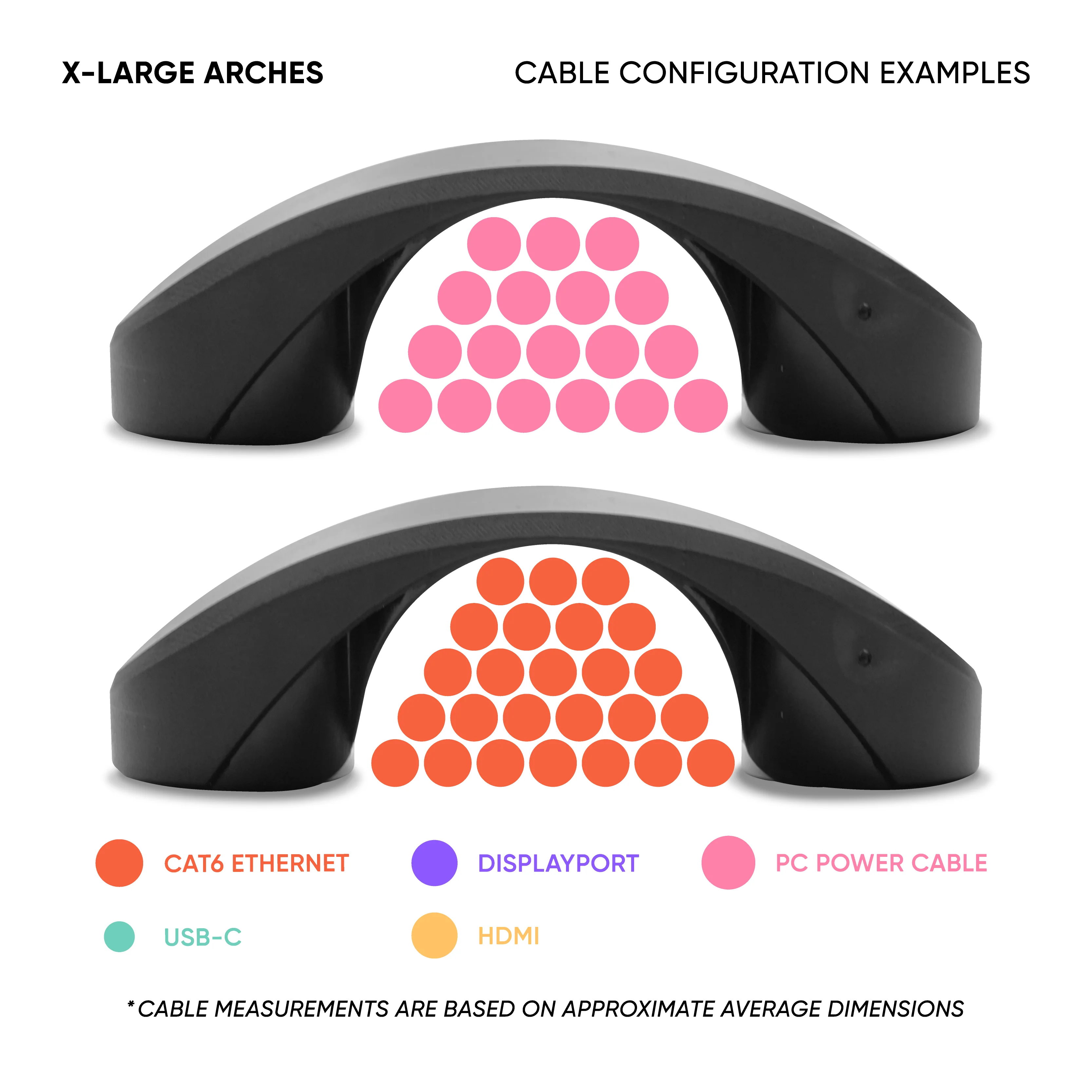 Magnetic Cable Management Arches - Image 14