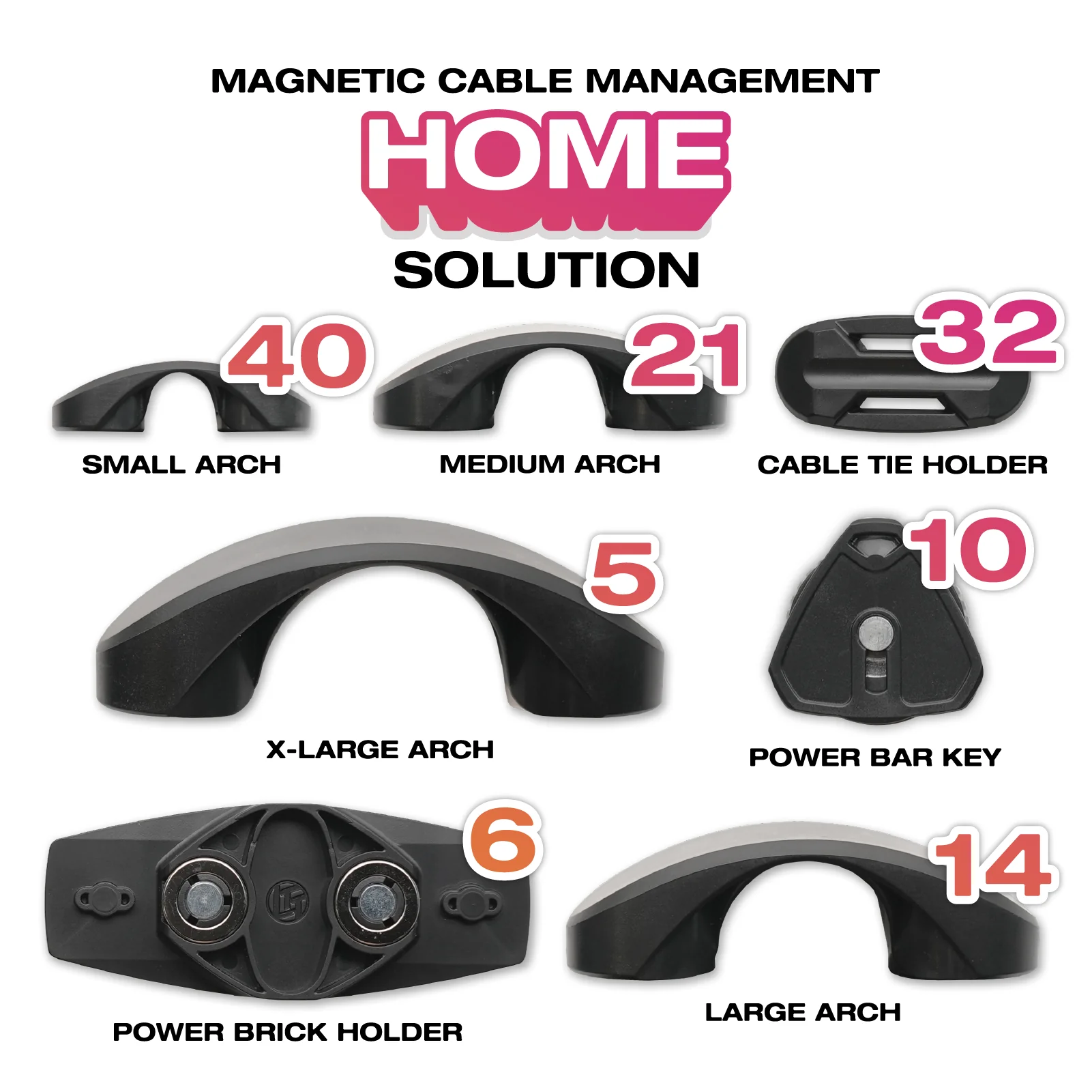 Magnetic Cable Management Silicone Home Solution - Image 4