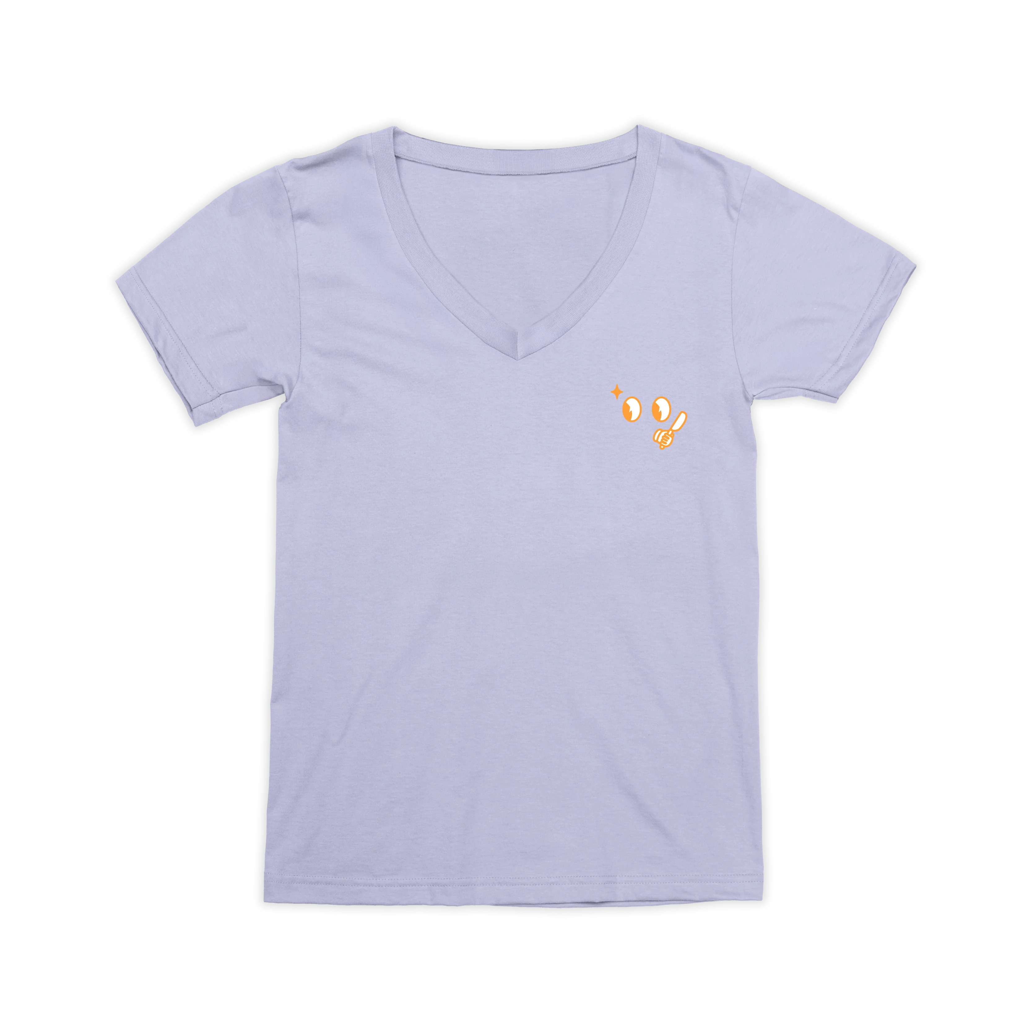 Not a Hot Dog V-neck T-shirt - Image 3