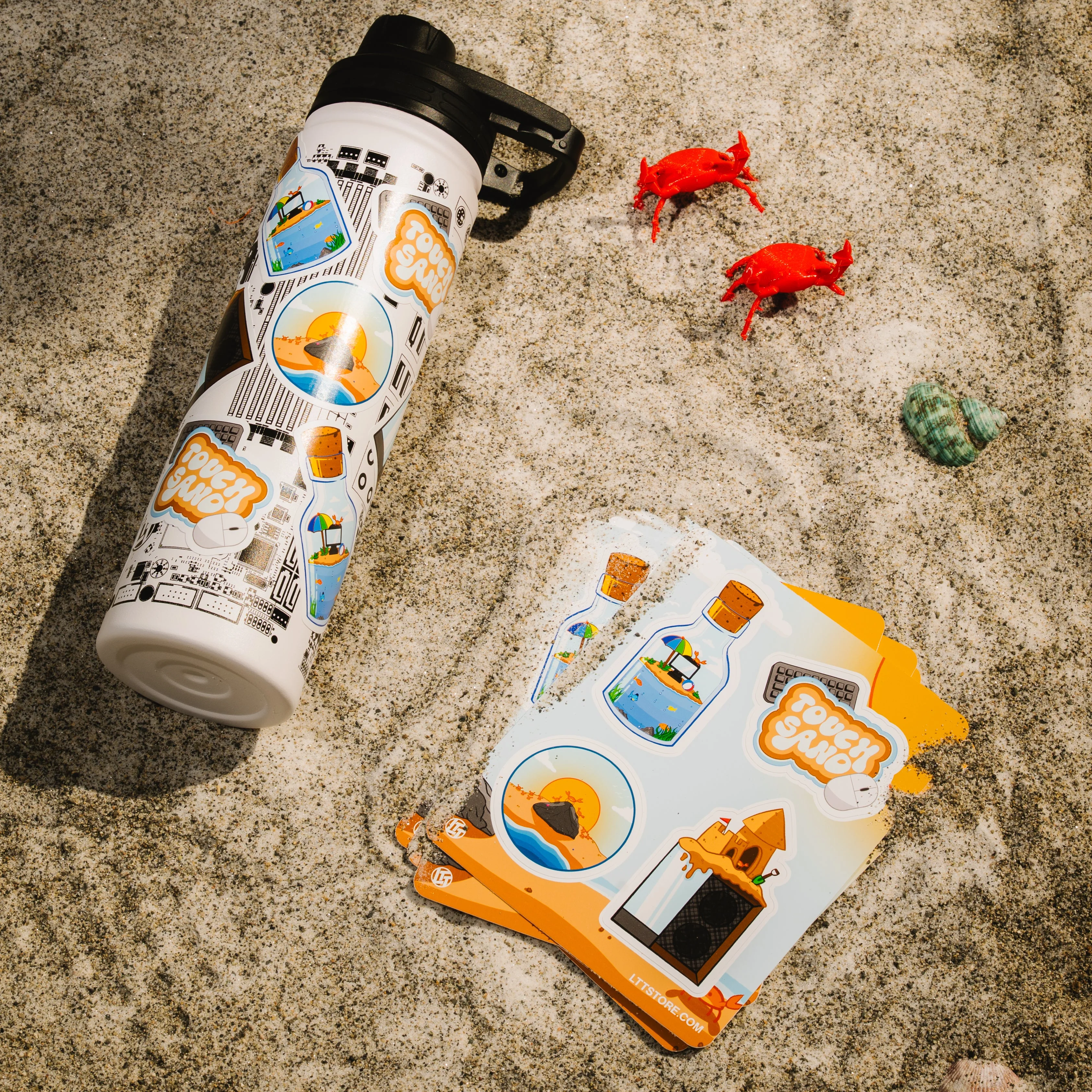 Touch Sand Sticker Sheet - Image 3